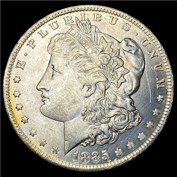 1885-O Silver Morgan Dollar GEM BU
