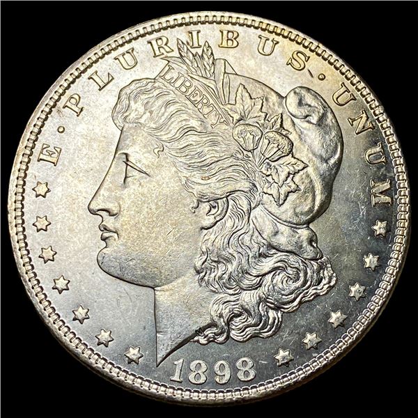 1898 Morgan Silver Dollar GEM BU