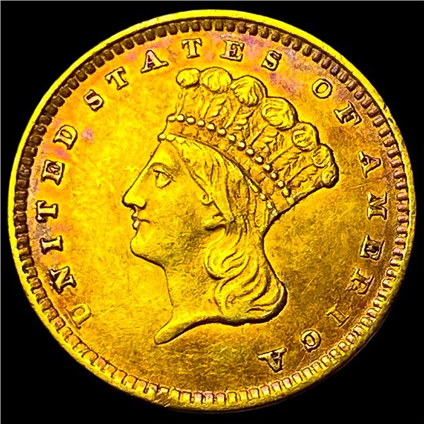 1856 Gold $1 Indian Princess Head  UNCIRCULATED