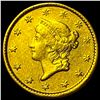 Image 1 : 1853 Gold $1 Type 1 CLOSELY UNCIRCULATED