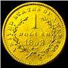 Image 2 : 1853 Gold $1 Type 1 CLOSELY UNCIRCULATED
