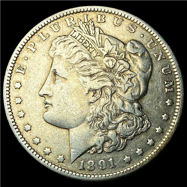1891-O Silver Morgan Dollar CHOICE BU