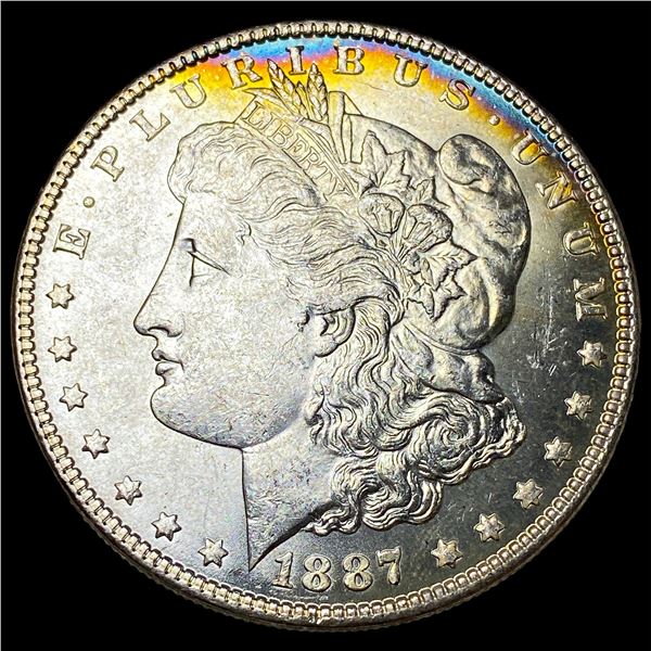 1887 Silver Morgan Dollar CHOICE BU
