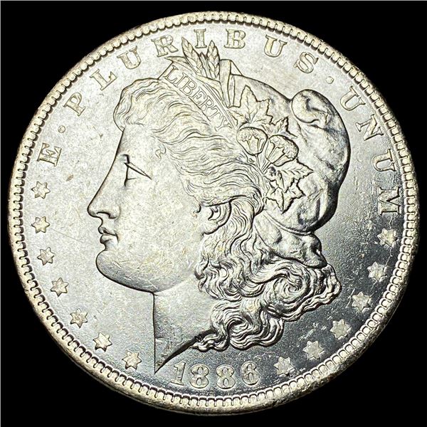 1886 Silver Morgan Dollar CHOICE BU