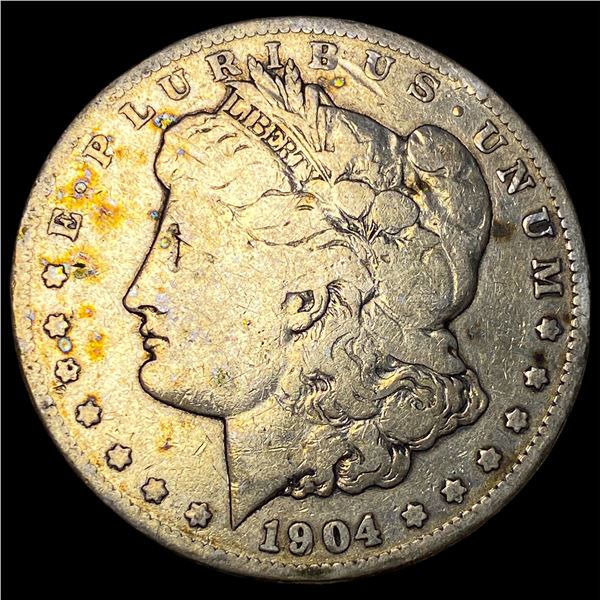 1904-S Silver Morgan Dollar NICELY CIRCULATED