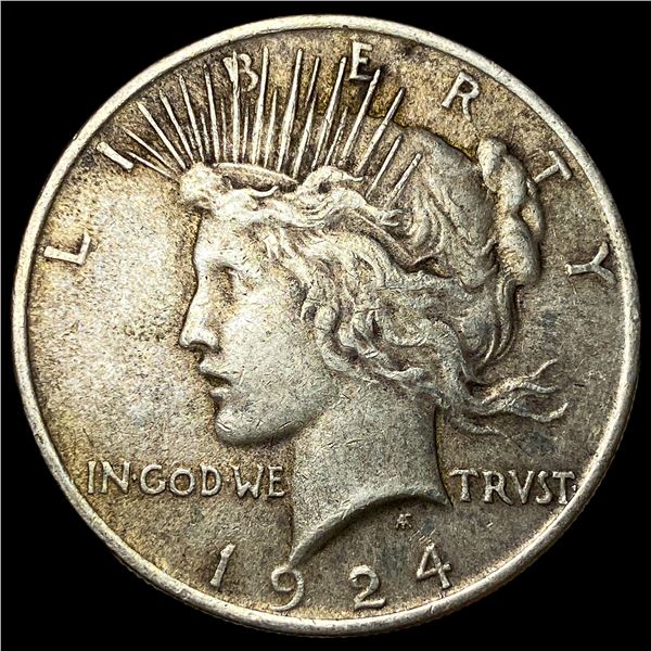 1924 Peace Silver Dollar CLOSELY UNCIRCULATED