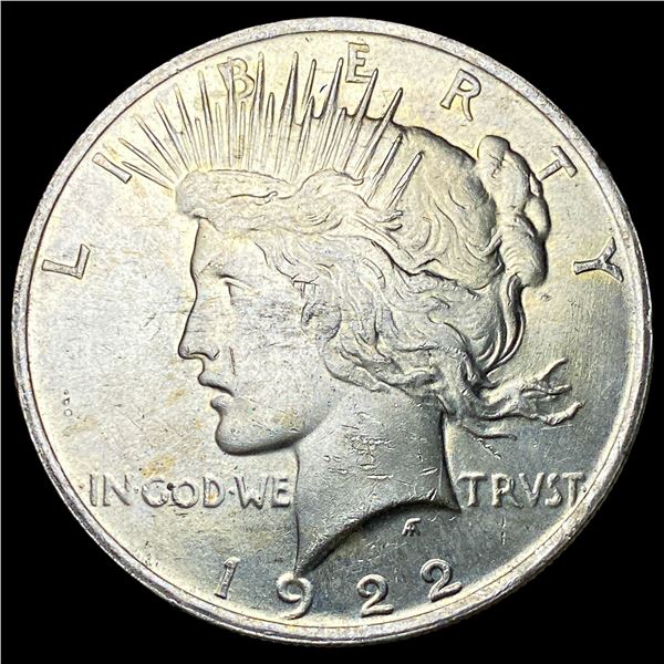 1922 Silver Peace Dollar GEM BU