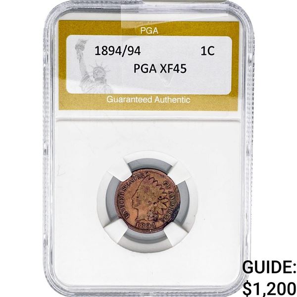 1894/94 Indian Head Cent PGA XF45