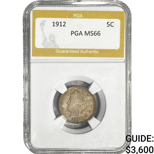 1912 Liberty Victory Nickel PGA MS66