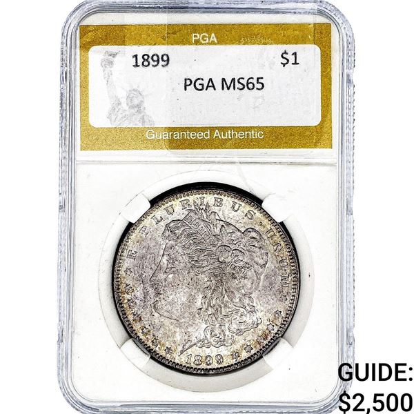 1899 Morgan Silver Dollar PGA MS65