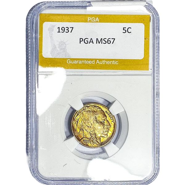 1937 Buffalo Nickel PGA MS67