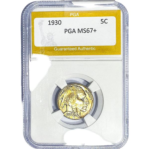 1930 Buffalo Nickel PGA MS67+