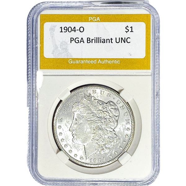 1904-O Morgan Silver Dollar PGA Brilliant UNC