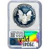 Image 2 : 1995-P Silver Eagle PGA PR70 DCAM