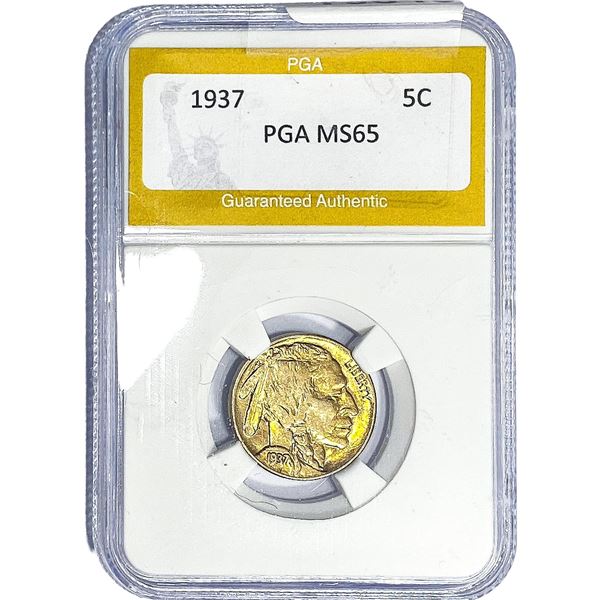 1937 Buffalo Nickel PGA MS65