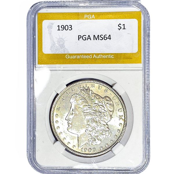 1903 Morgan Silver Dollar PGA MS64