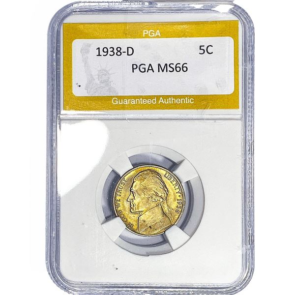 1938-D Jefferson Nickel PGA MS66