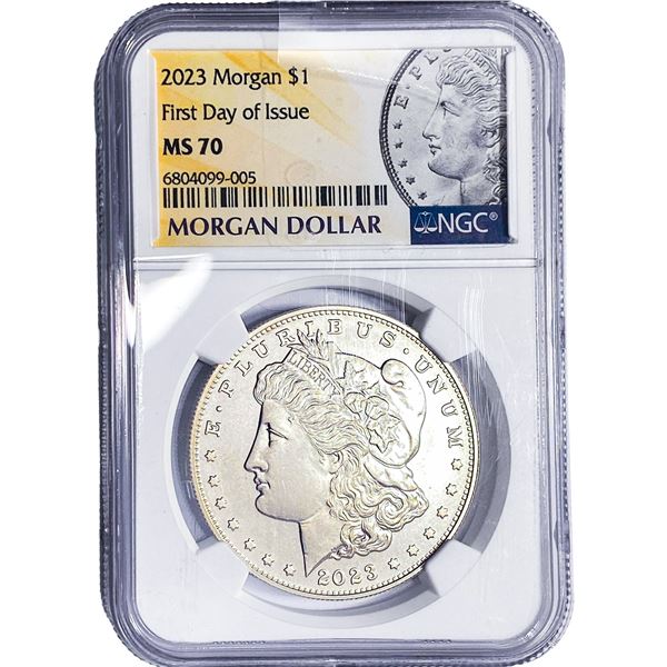 2023 Morgan Silver Dollar NGC MS70