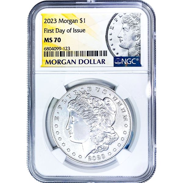 2023 Morgan Silver Dollar NGC MS70