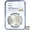 Image 1 : 1925 Silver Peace Dollar NGC MS63