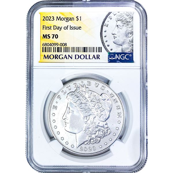 2023 Morgan Silver Dollar NGC MS70