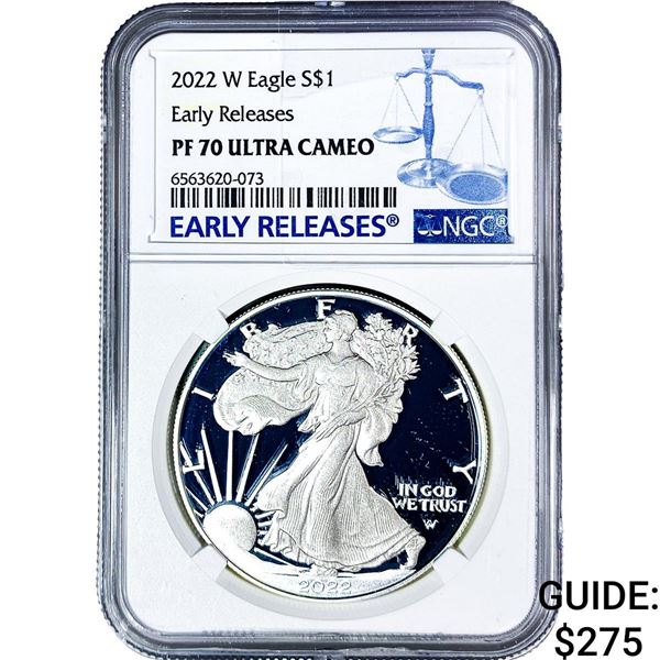 2022-W Silver Eagle NGC PF70 Ultra Cameo