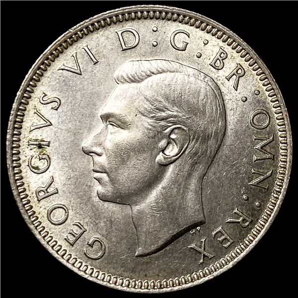 1945 Great Britain Silver 1 Shilling HIGH GRADE
