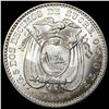 Image 2 : 1916 Ecuador Silver 2 Decimos UNCIRCULATED