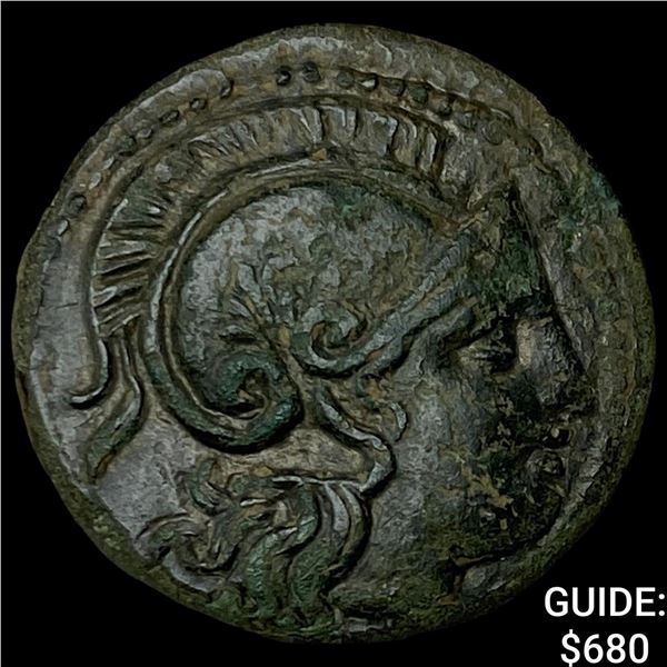 Greek Lysimachos 305-281 BC Bronze Drachm
