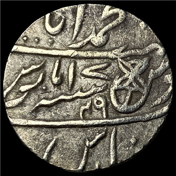 [AH1229]19th Cent. Bengel Presidency Silver Rupee
