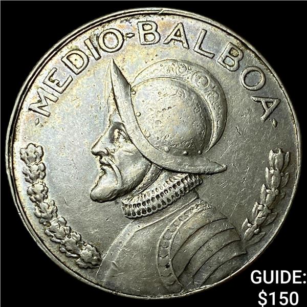 1970 Pananma Silver 1/2 Balboa