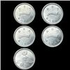 Image 2 : [5 Coins] Japan WWII Sen