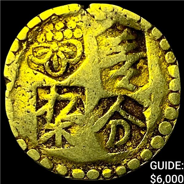 1500s-1600s Japan Koshu Province Gold Bu