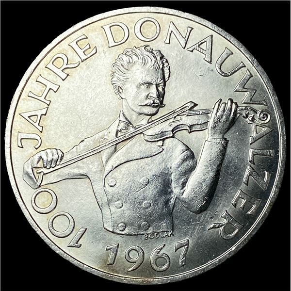 1967 Austria Silver 50 Schilling