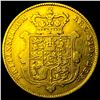 Image 2 : 1828 United Kingdom George IV .1178oz Gold 1/2 Sovereign