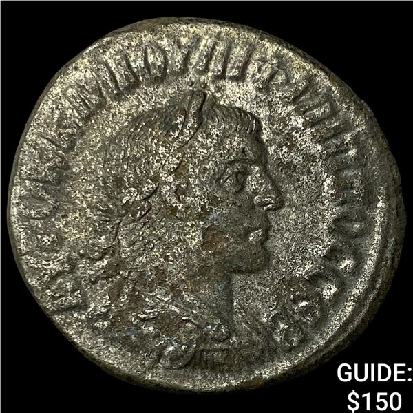 Roman Sept. Severus 193-211 AD Silver Tetradrachm