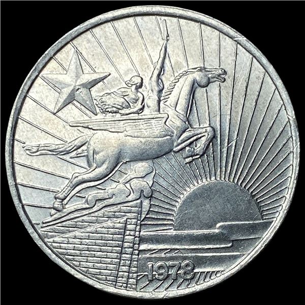 1978 North Korea Aluminum 50 Chon