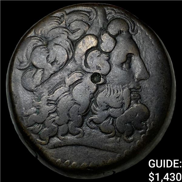 Egypt Ptolemy IV Bronze Drachm