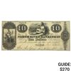 Image 1 : 1840 $10 North River Banking Company-NY Note CH AU