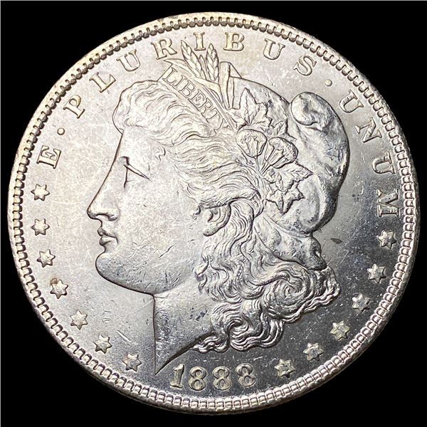 1888 Morgan Silver Dollar GEM BU