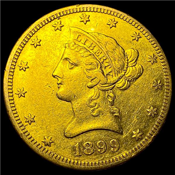 1899 Liberty Head $10 Eagle CLOSELY  UNCIRCULATED