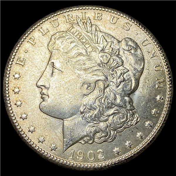 1902-O Silver Morgan Dollar CHOICE AU