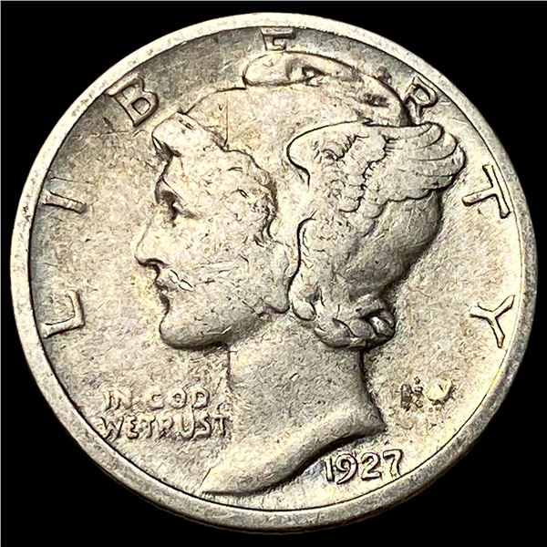 1927-D Silver Mercury Dime CLOSELY  UNCIRCULATED