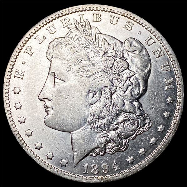 1894-S Silver Morgan Dollar CHOICE AU