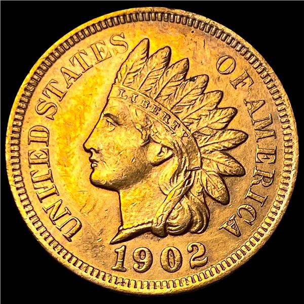 1902 RED Indian Head Cent UNCIRCULATED
