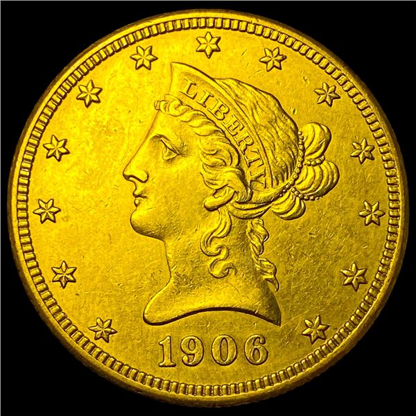 1906-D Gold $10 Liberty Head Eagle  UNCIRCULATED