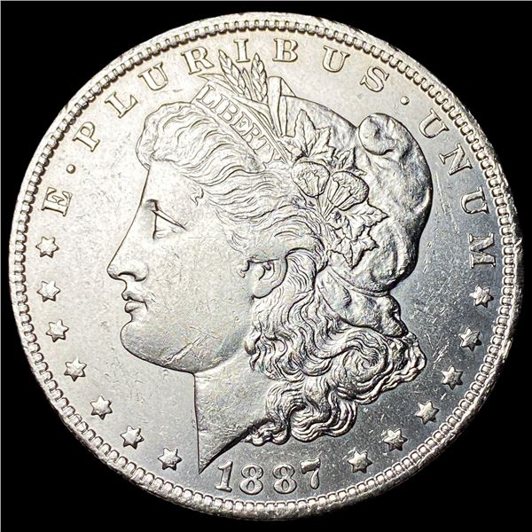 1887-O Silver Morgan Dollar CHOICE AU