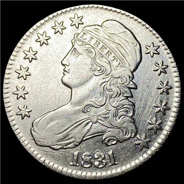 1831 Capped Bust Half Dollar CLOSELY  UNCIRCULATED