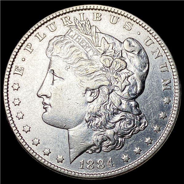 1884 Morgan Silver Dollar CHOICE AU