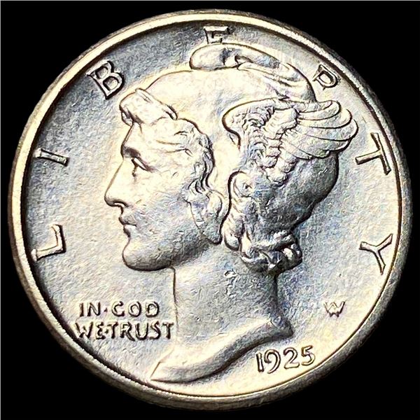 1925-S Silver Mercury Dime UNCIRCULATED